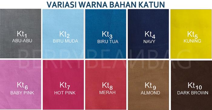 Gambar Beanbag Avocado M Bean Bag JOGJA Pumpkin (Fullset dgn Isi) - Katun dari Berrybeanbag undefined Tokopedia