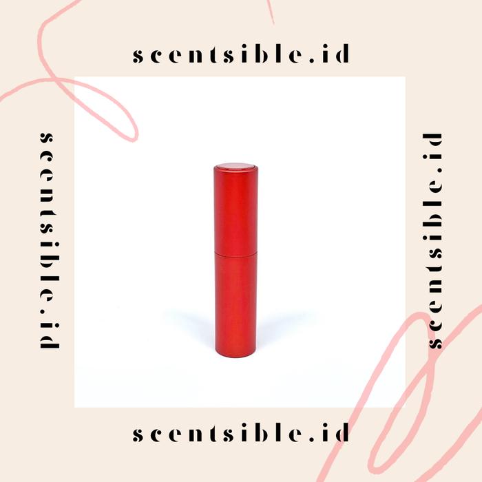 Gambar BOTOL SPRAY PARFUM TRAVEL TWIST DECANT BOTTLE SCENTSIBLE - red dari scentsible undefined Tokopedia