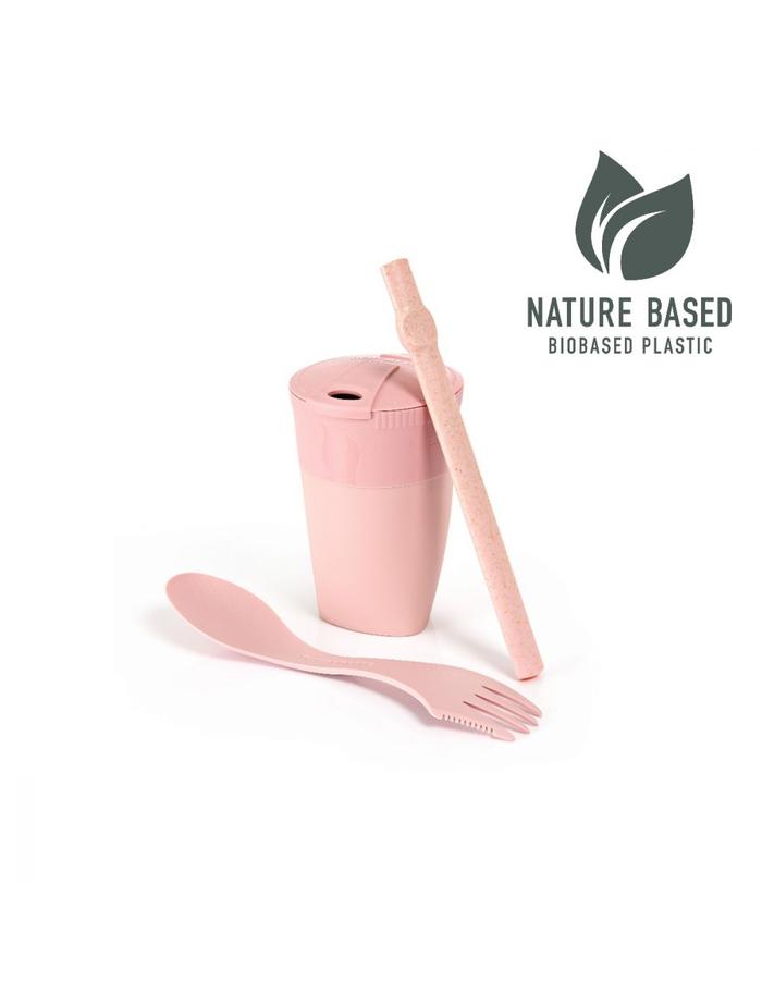 Gambar Alat Makan Set Light My Fire ReKit BIO 3 - Dustypink dari Kayak Outdoor undefined Tokopedia