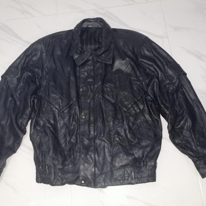 Gambar Jaket kulit Magia made in Italy original jaket bekas second preloved dari Sure Man undefined Tokopedia