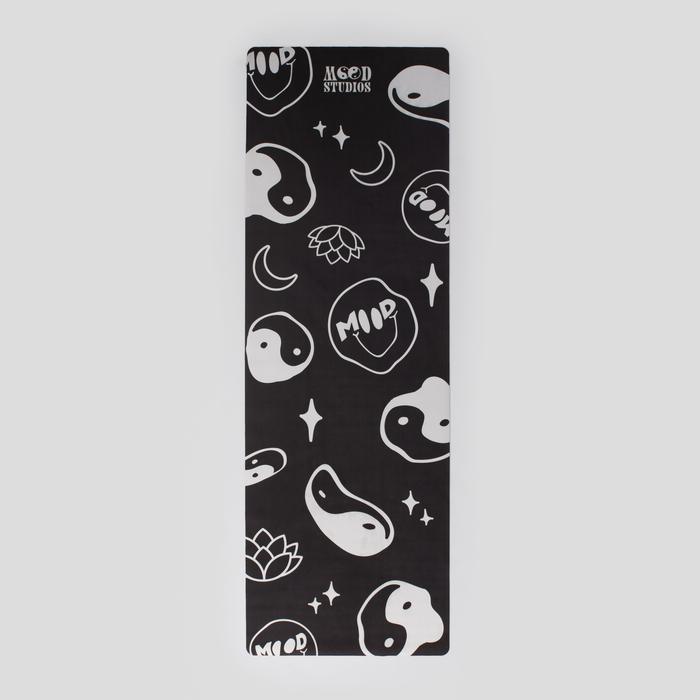 Gambar MOOD TRAVEL MAT | Matras Travel | Matras Yoga Travel | Matras Olahraga - Yin&Yang (B&W) dari Mood Studios undefined Tokopedia