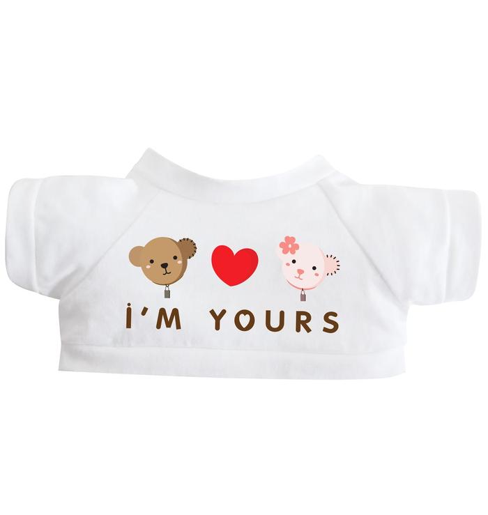 Gambar TEDDY HOUSE BEAR OUTFIT T-SHIRT LOVE TM 12" - Logoe dari TeddyHouseIndonesia undefined Tokopedia