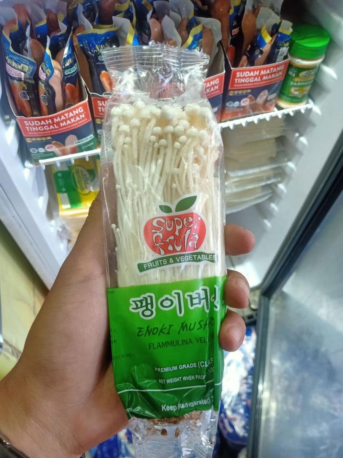Gambar ENOKI MUSHROM JAMUR JEPANG - SAYURAN SEGAR PURWAKARTA dari Dapurr umii undefined Tokopedia