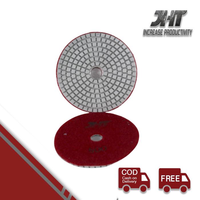 Gambar JHT Diamond Pad Poles Batu Alam Gerinda Poles Marmer & Granite - Grit 500 dari MST TOOLS undefined Tokopedia