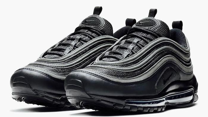 Jual Nike Air Max 97 Triple Black Original Kota Medan Gusti