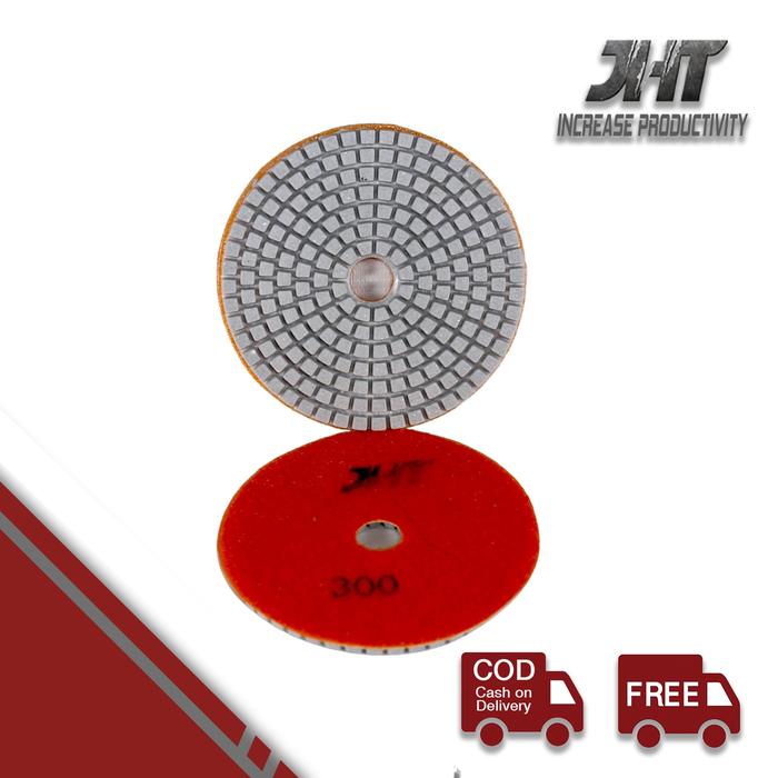 Gambar JHT Diamond Pad Poles Batu Alam Gerinda Poles Marmer & Granite - Grit 300 dari MST TOOLS Kota Administrasi Jakarta Barat Tokopedia