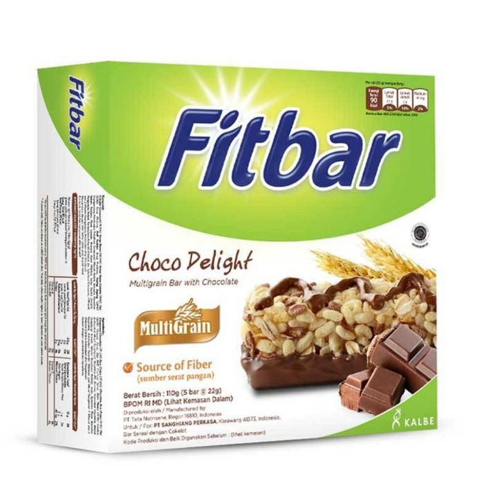 Gambar FITBAR CHOCOLATE CHOCO DELIGHT 5 x 22 GRAM dari Wisata Kuliner Nusantara undefined Tokopedia