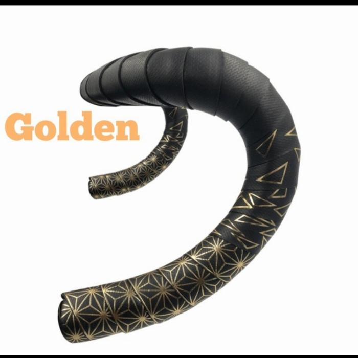 Gambar Bar Tape Supacaz Origina Lilitan Stang Sepeda HandGrip Setang Roadbike - Golden dari Top BikeStation undefined Tokopedia