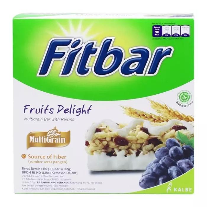 Gambar FITBAR FRUITS DELIGHT 5 x 22 GRAM dari Dendeng Balado Ny Tju undefined Tokopedia