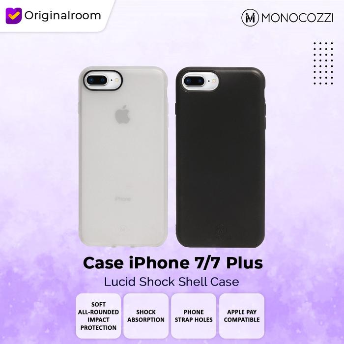 Gambar Monocozzi Lucid Shock Case for iPhone 7/8 Plus - Hitam dari Originalroom undefined Tokopedia