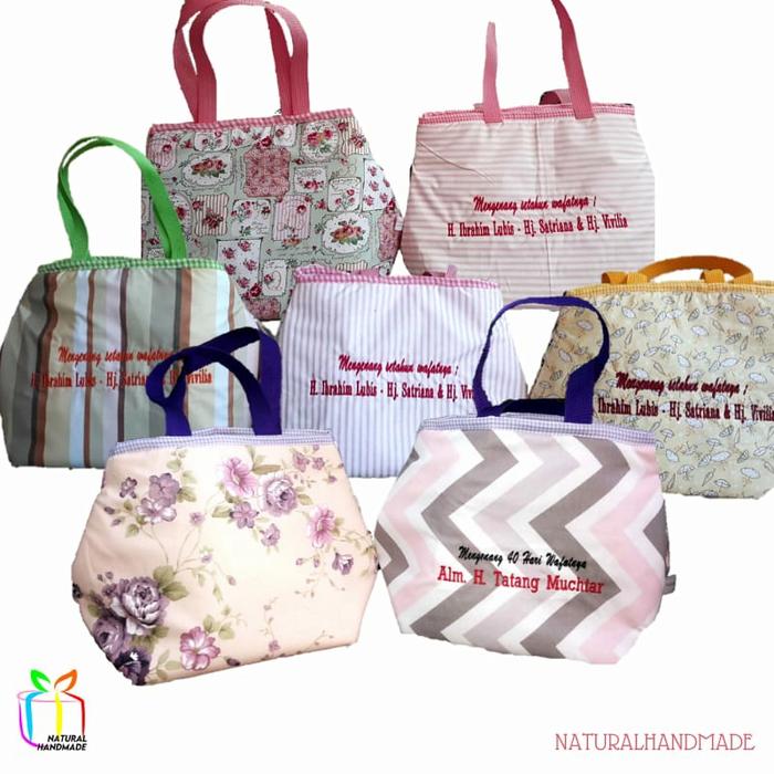 Gambar Souvenir Peringatan 100 Hari, 1000 Hari Kematian - Shoping Bag Katun dari Natural Handmade Shop undefined Tokopedia