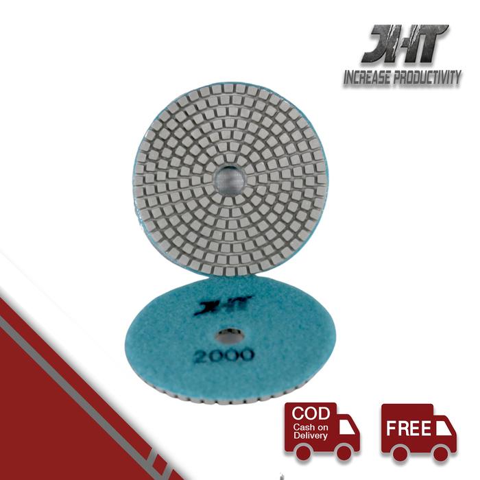 Gambar JHT Diamond Pad Poles Batu Alam Gerinda Poles Marmer & Granite - Grit 2000 dari MST TOOLS undefined Tokopedia