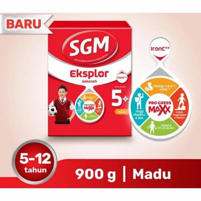 Gambar SGM 5+ Rasa Madu / Coklat 900 gr - Cokelat dari Asmanmart undefined Tokopedia
