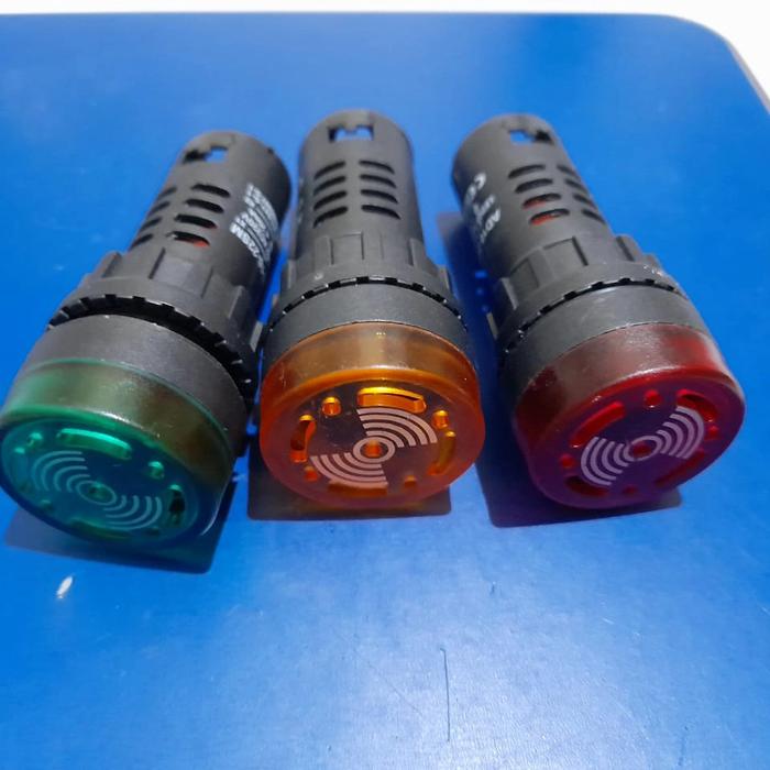 Gambar Buzzer Listrik 220VAC - Merah dari Dunia Timbangan undefined Tokopedia