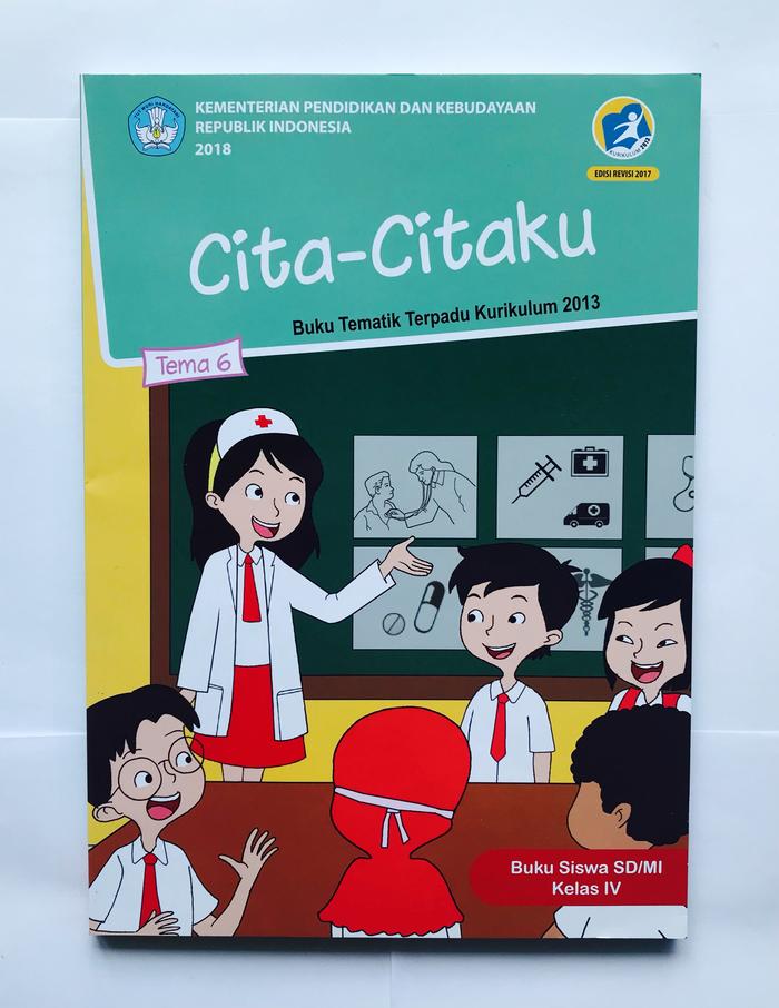 Gambar Buku Tematik K-13 Semester 2 Kelas 4 SD - Kls 4 Tema 6 dari Mitra Karya Pustaka undefined Tokopedia