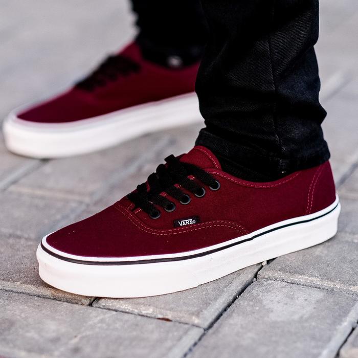 Jual Vans Authentic Classic Port Royale Merah, 37 Kota