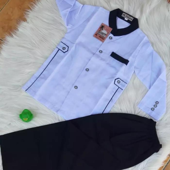 Gambar Setelan Jasko Anak || Jasko Anak Umur 3 Sampai 13 Tahun,(HITAM, PUTIH) - Putih, 13 dari AZKShop02 undefined Tokopedia