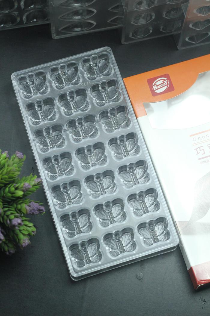 Gambar Bakest Chocolate Mould Cetakan Coklat Cokelat Aneka Bentuk Form - Butterfly dari Kochindo undefined Tokopedia