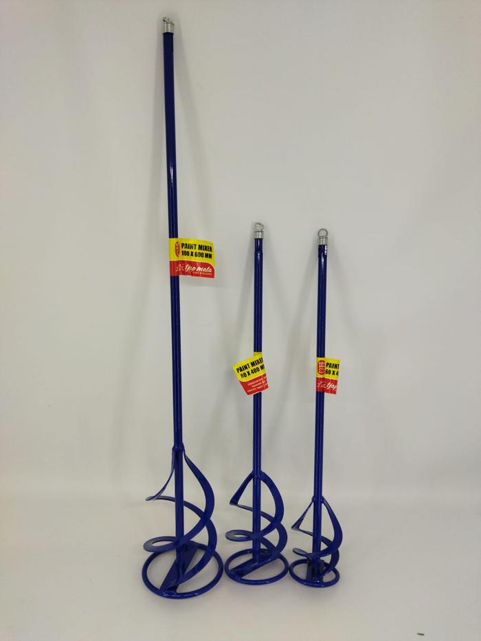 Gambar Tjap Mata Pengaduk Cat 100 x 600mm - SDS PLUS Paint Mixer Cet dari Cahaya Inti Perkakas undefined Tokopedia
