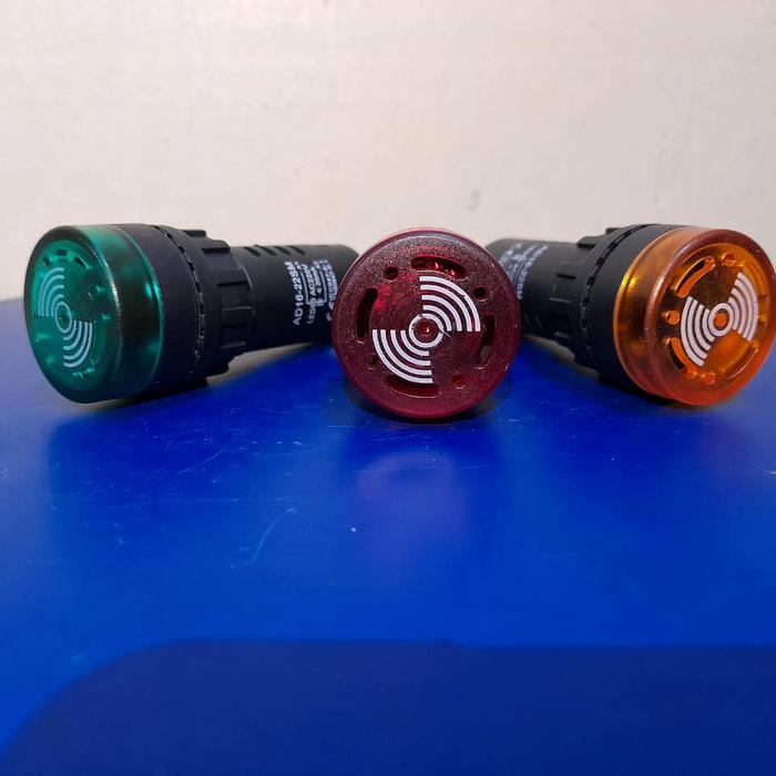 Gambar Pilot Lamp Buzzer 220VAC - Kuning dari Dunia Timbangan undefined Tokopedia