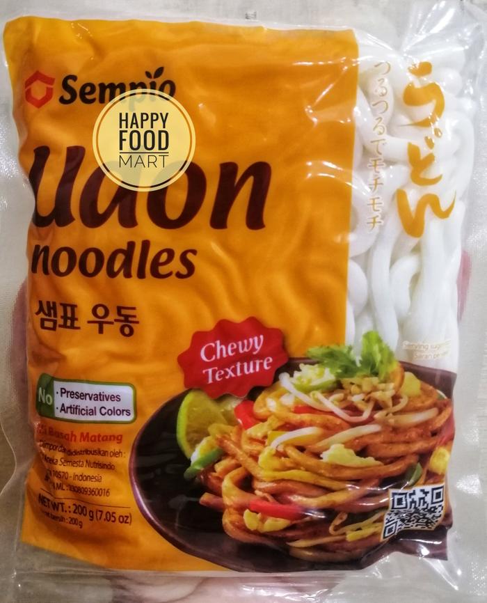Gambar SEMPIO FRESH UDON NOODLE 200G/MIE TEBAL JEPANG/UDON SEGAR INSTANT dari happy food mart undefined Tokopedia