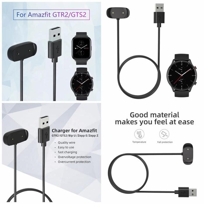 Jual Kabel Usb Dock Charging Amazfit GTS 2 GTS 2e 2 Mini GTR 2 2e Bip U Pro  - Kota Tangerang - Bagan Online Shop | Tokopedia