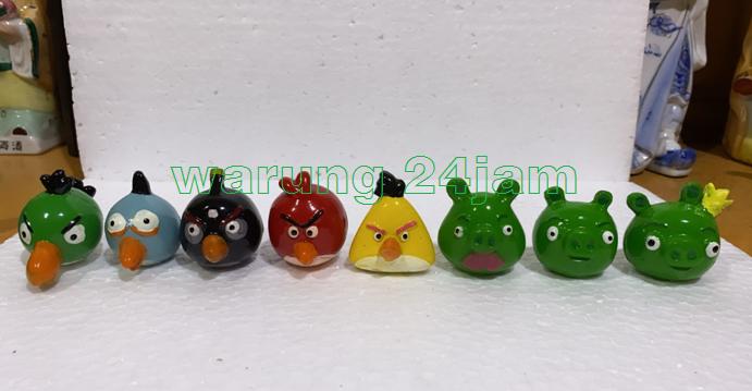 Gambar topper hiasan kue ulang tahun angry bird kode 120 murah - Putih dari Warung-24jam undefined Tokopedia