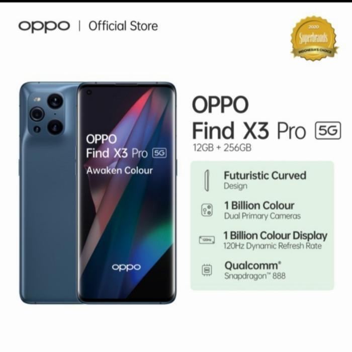 Gambar Oppo Find X3 Pro 5G Resmi,bonus oppo enco x & wireless char - No Bonus dari Ratu cell 2 undefined Tokopedia