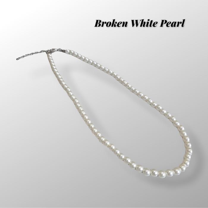 Jual Kalung Mutiara 6 mm Pria Wanita 