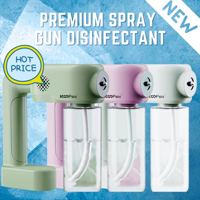 Gambar Botol Semprot Disinfektan Elektrik Otomatis Bottle Spray Electric - Hitam dari Innogine Indonesia undefined Tokopedia