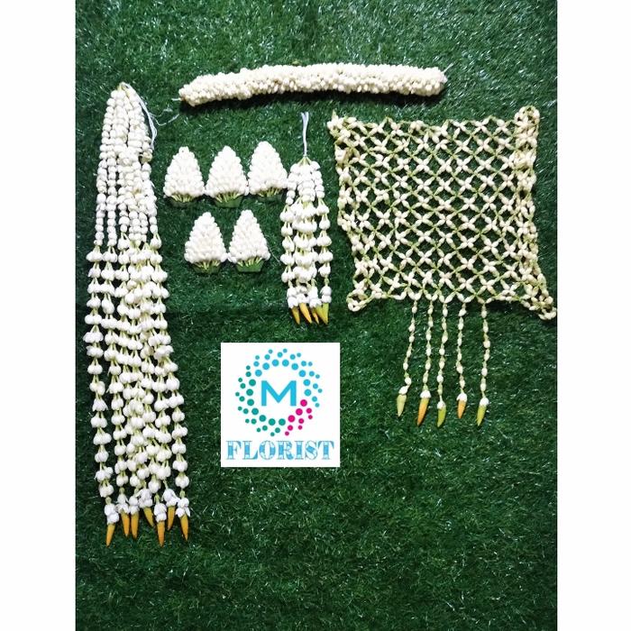 Gambar Roncean pengantin adat sunda melati fresh - wanita saja dari Melly_florist undefined Tokopedia