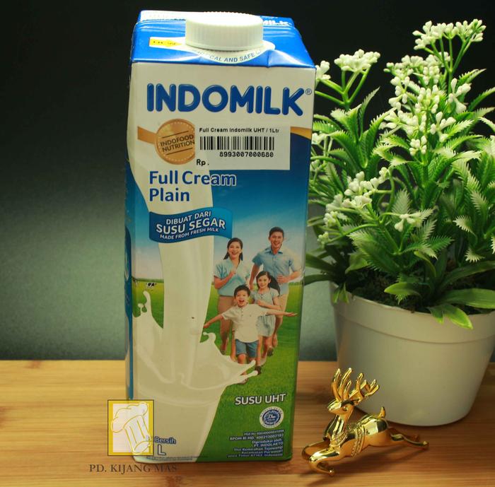 Gambar Indomilk Full Cream Plain dari PD. Kijang Mas undefined Tokopedia