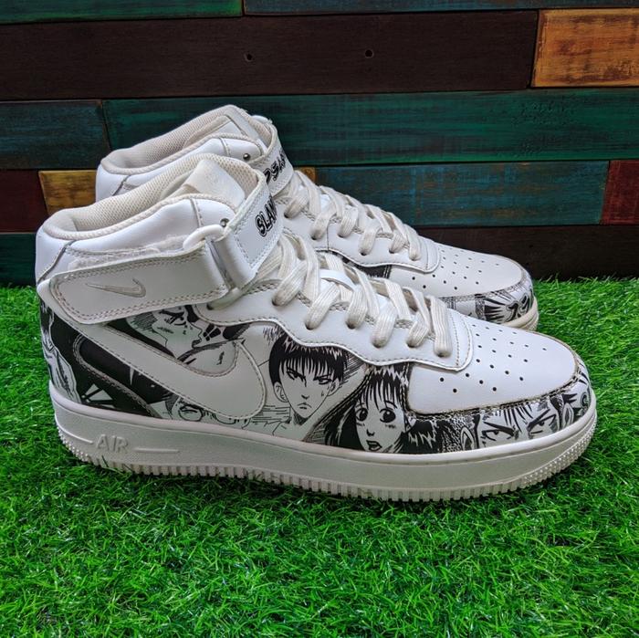High Top Air Force Customized Shoes Jual Nike Air Force Edisi Slam