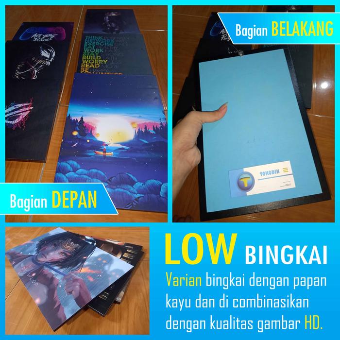 Gambar Poster Dinding Kayu 2B Nier Automata Playstation Gamers Gaming GMR061 - Custome Gambar, HIGH bingkai dari tokodin.id undefined Tokopedia