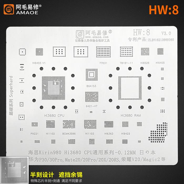 CETAKAN IC AMAOE HUAWEI HW:8 ORIGINAL