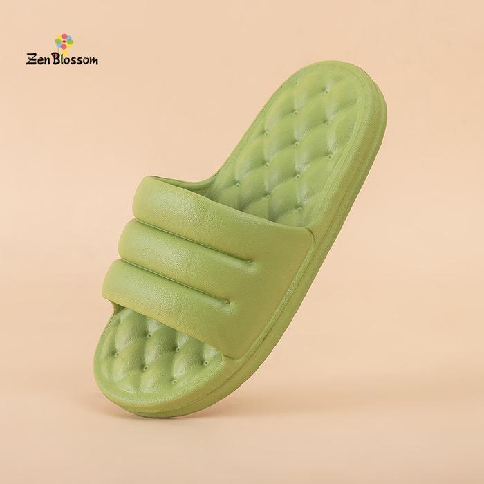 Gambar Sandal Rumah Ringan Tebal Anti Slip Bahan EVA Zibilova - Hijau, 40-41 dari ZenBlossom undefined Tokopedia