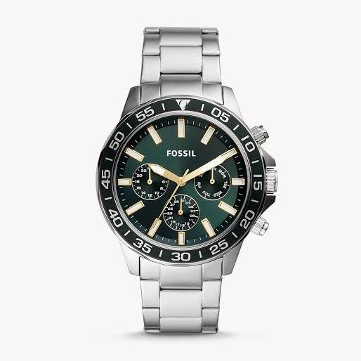 Jual Jam Tangan Fossil Bannon Silver 