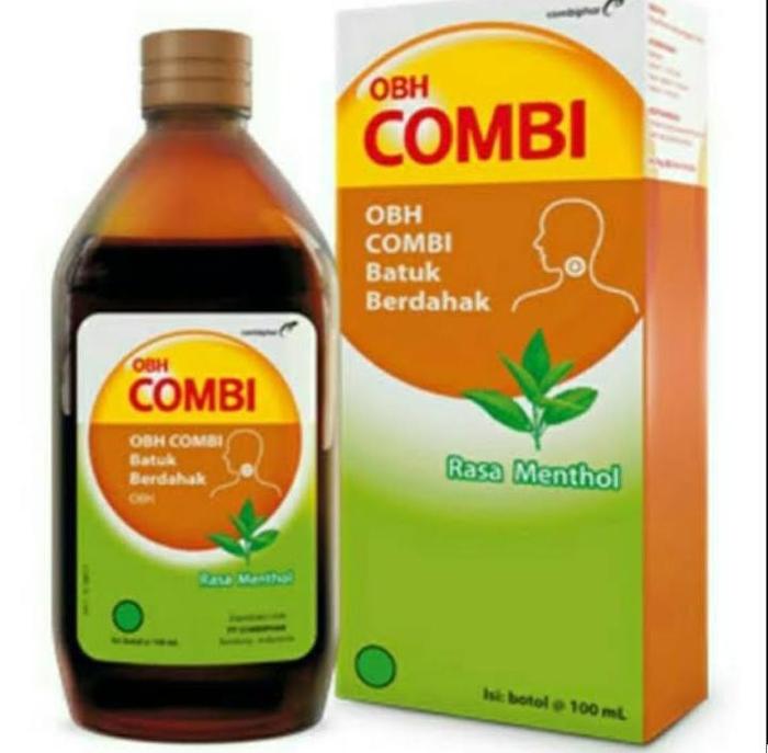 Gambar OBH COMBI BERDAHAK 100ml - OBAT BATUK BERDAHAK 100ml dari Farma Online undefined Tokopedia