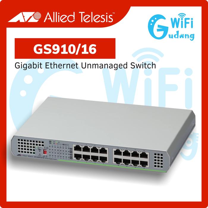 新品未開封　ギガビットイーサーネット・スイッチ 『AT-GS910/8 + AT-RTNR-01 pack』