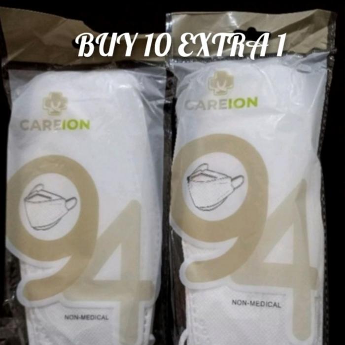 Gambar Masker KF 94 4ply warna isi 10pcs - Putih dari Vigoe store undefined Tokopedia