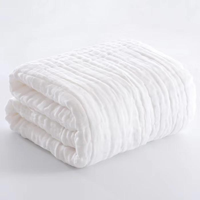 Gambar Handuk Bayi Muslin Baby Bath Towel - white dari Kemenangan Babyshop undefined Tokopedia