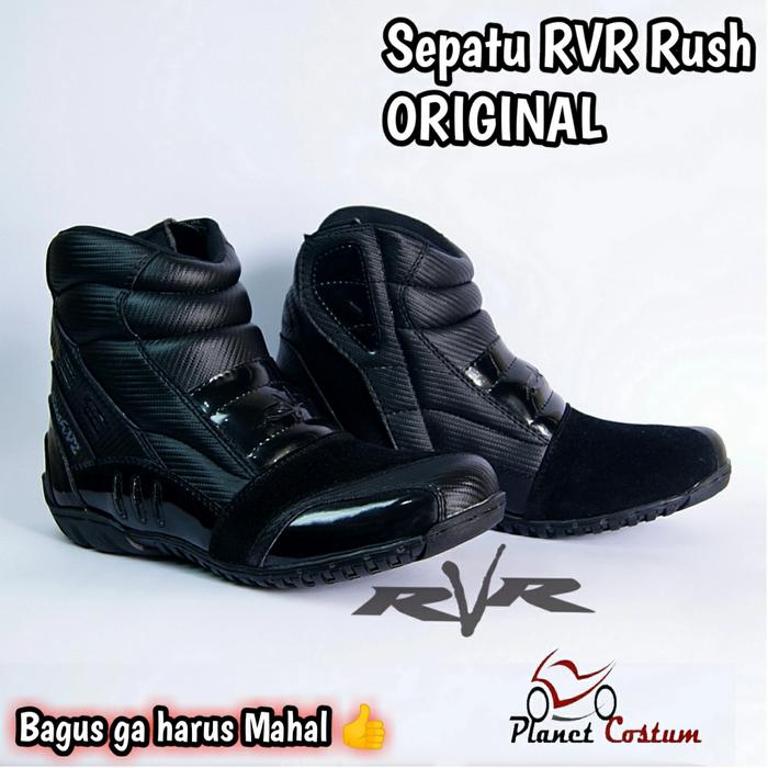 Sepatu Motor Rvr Promo PCRV4 Sepatu Motor RVR Rush Touring Asli Motorcycle putih boot ...