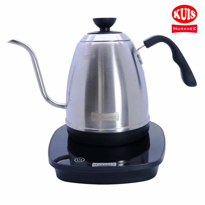 Gambar Teko Listrik leher angsa MURANEE 1.000 ml MK-818 - Silver dari Bandung ngopiku undefined Tokopedia