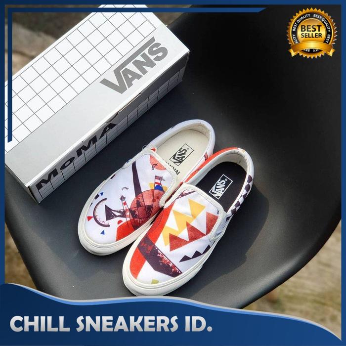Gambar Sepatu Vans Slip On x Moma Vasily Kandinsky Original Premium BNIB - 36 dari Chill Sneakers ID undefined Tokopedia