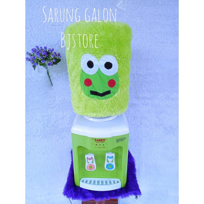 Gambar Sarung Galon Dispenser Karakter / Cover Galon Dispenser Bulu Rasfur - Keropi dari Baraya Jaya Sadaya undefined Tokopedia