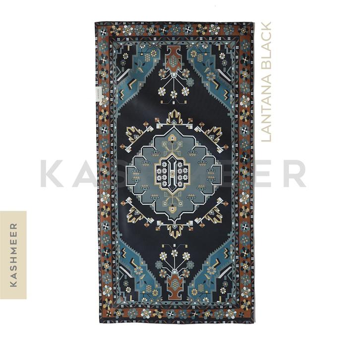 Gambar KASHMEER VOL. 04: 11TH FULL MOON | Sajadah Travel Anti Air | Free Box - Lantana Black dari sajadakashmeer undefined Tokopedia
