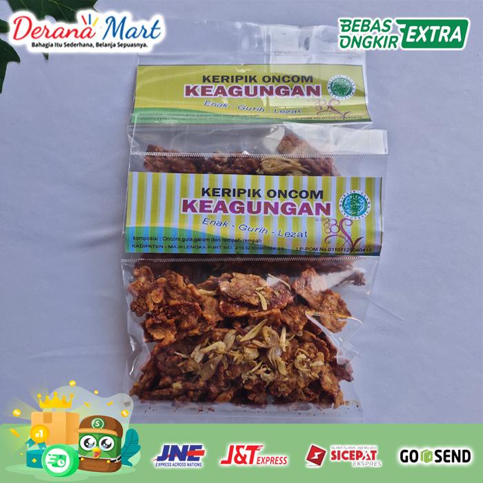 Gambar Keripik Oncom Majalengka Keripik Oncom Pedas Keripik Oncom Original - Original dari Derana Mart undefined Tokopedia