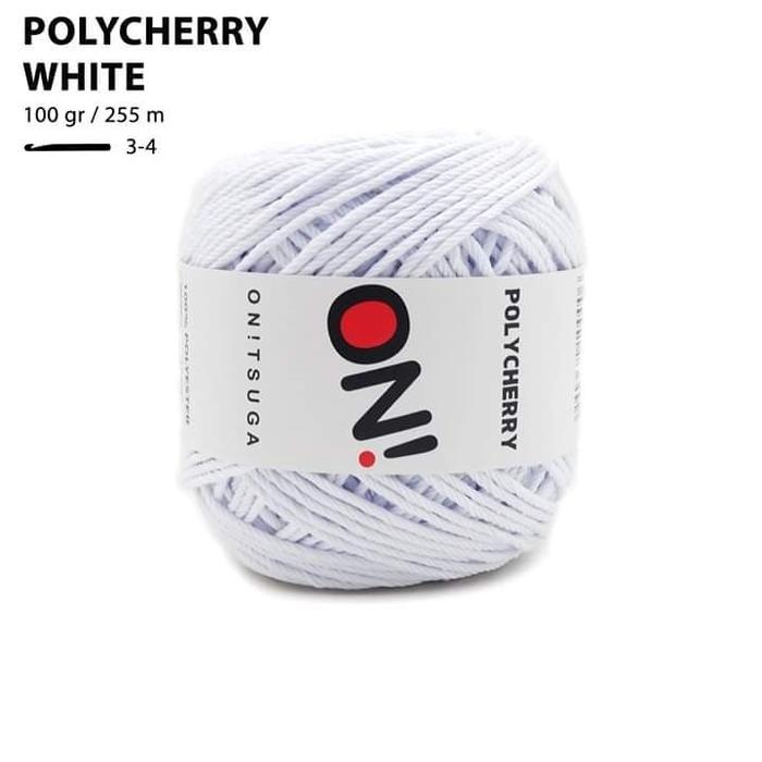 Gambar Polyester Benang Rajut Polycherry Onitsuga - Putih dari Sejakpagi undefined Tokopedia