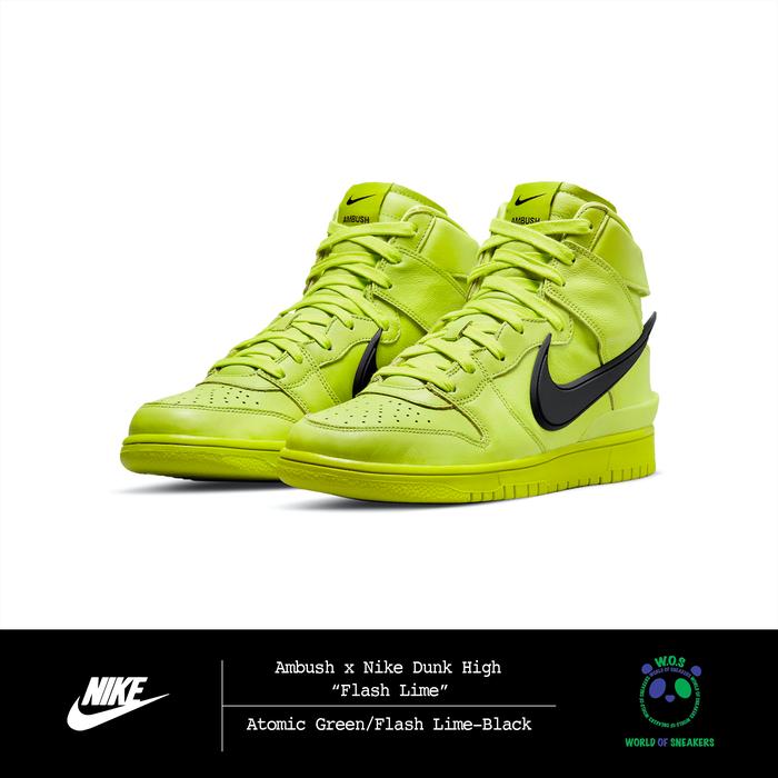 Ambush x Nike Dunk High “Flash Lime 