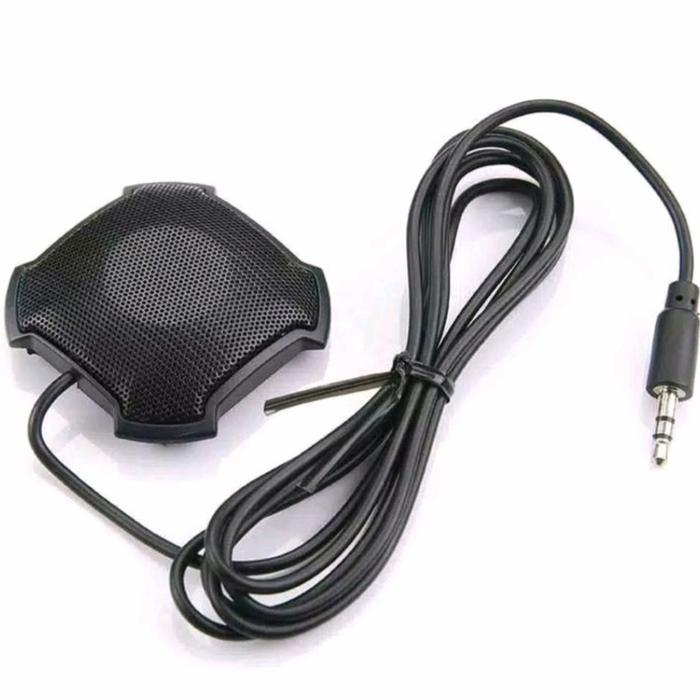 Gambar MICROPHONE CONFERENCE ZOOM MEETING MIC TABLE OMNIDIRECTION 360 DEGREE - JACK 3.5MM dari HZ-TOP88 undefined Tokopedia